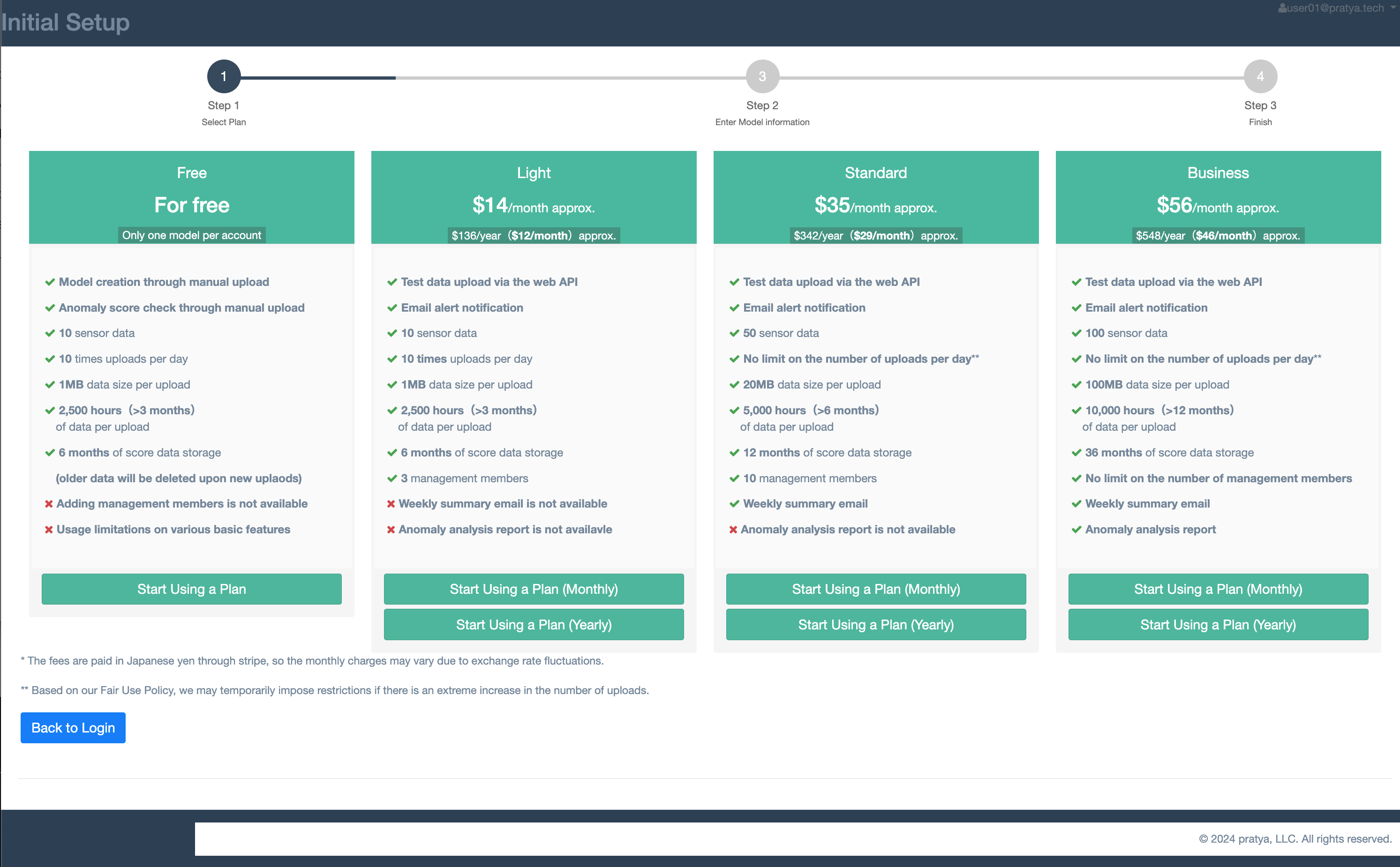 Plan Selection